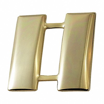 Metal RnkInsignia Capt. Bars - Smooth PR