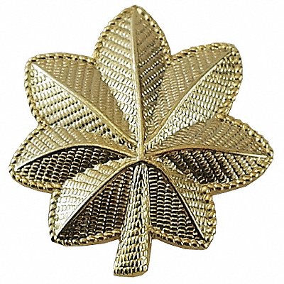 Metal Rank Insignia Maj. Leaf Gold PR