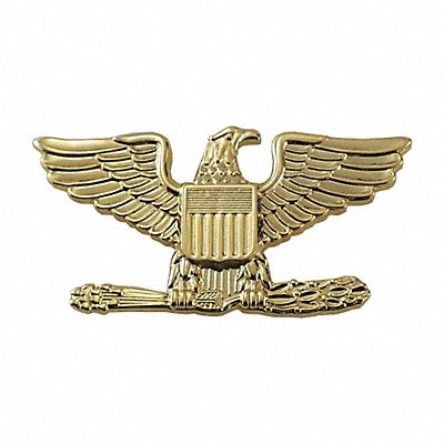 Metal Rank Insignia Col. Eagle Gold PR