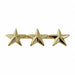 Metal Rnk Insignia Three 5/8 Strs Gld PR