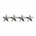 Metal RnkInsignia Four 5/8 Stars Nckl PR