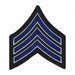 Embrdrd Patch SGT Royal Blue/Wht/Blck PR