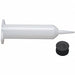 30Cc Syringe W/Rubber Stopw/Tape Red Tip