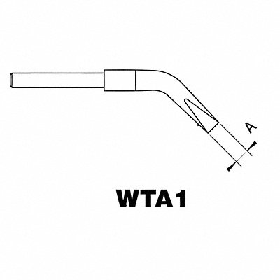 0.039In 1.00Mm For Wta50 Tweezers