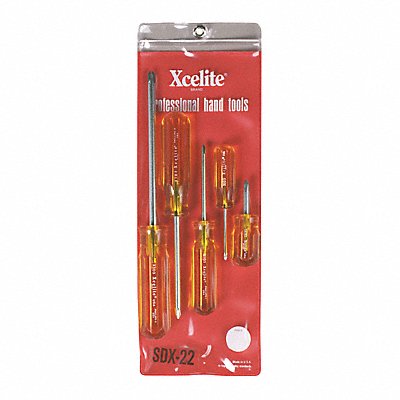 5Piece Round Phillips Screwdriver Set S