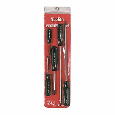 5-Piece Super-Tru Tip Screwdriver Set