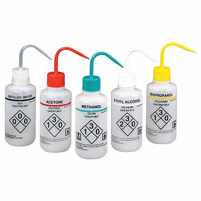 Wash Bottle 500 mL 75 mm Dia PK5