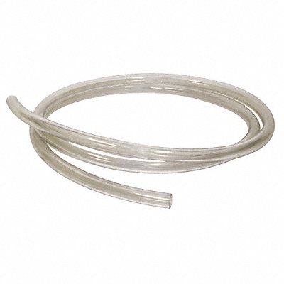 Clear Hose 9 ft O.D. 7/8 In I.D. 5/8 In