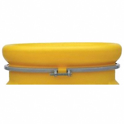 Lid Yellow Plastic 95 gal