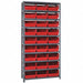 G6997 Bin Shlvng 18inx75inx36in Red