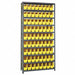 G6986 Bin Shlvng 12inx75inx36in Yellow
