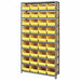 G6996 Bin Shlvng 18inx75inx36in Yellow