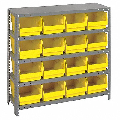 G6992 Bin Shlvng 18inx39inx36in Yellow