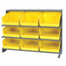 G7015 Bench Pick Rack 12x27x36in Yellow
