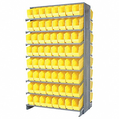 G7008 Pick Rack 24inx64inx36in Yellow