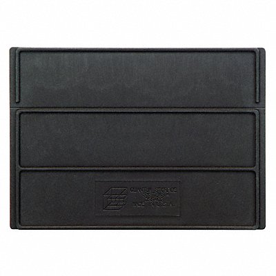 Divider 7 3/8 in Black 6 PK6