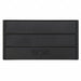 Divider 10 1/8 in Black 6 PK6
