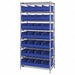 G7075 Bin Shlvng 18inx74inx36in Blue