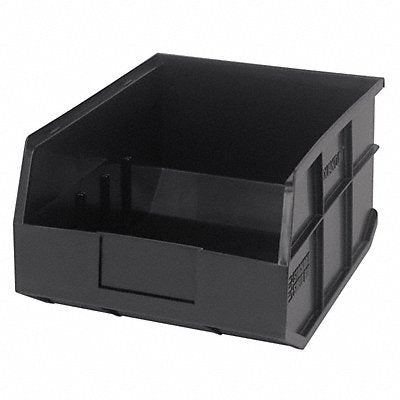 G7047 Shelf Bin Black Polypropylene 7 in
