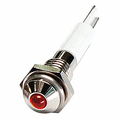 Round Indicator Light Red 12VDC