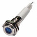 Flat Indicator Light Blue 12VDC