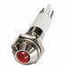 Round Indicator Light Red 24VDC
