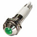 Round Indicator Light Green 24VDC