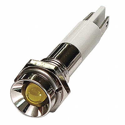Protrude Indicator Light Yellow 110VAC