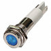 Flat Indicator Light Blue 24VDC