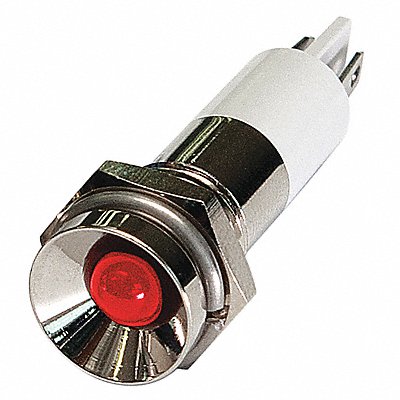 Protrude Indicator Light Red 24VDC