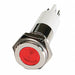 Flat Indicator Light Red 110VAC