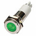 Flat Indicator Light Green 24VDC