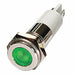 Flat Indicator Light Green 110VAC