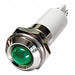 Round Indicator Light Green 12VDC