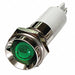 Protrude Indicator Light Green 12VDC