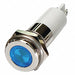 Flat Indicator Light Blue 110VAC