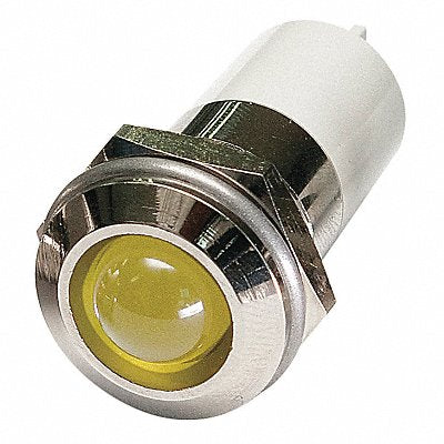 Round Indicator Light Yellow 3VDC