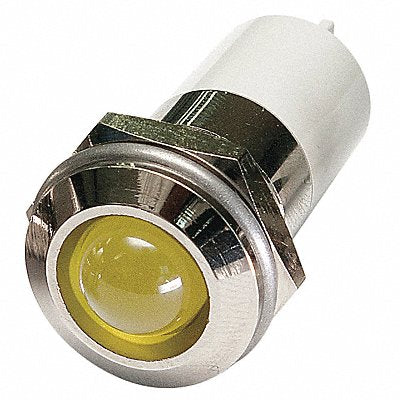 Round Indicator Light Yellow 24VDC
