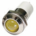 Round Indicator Light Yellow 24VDC