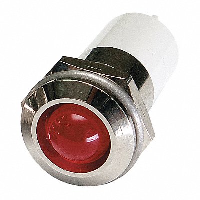 Round Indicator Light Red 110VAC