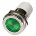 Flat Indicator Light Green 24VDC