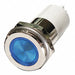 Flat Indicator Light Blue 24VDC