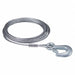 Winch Cable w/Hook 20 ft x 3/16 In