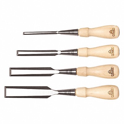 Socket Chisel Set 1/4 1/2 3/4 1 x 9 in