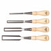 Socket Chisel Set 1/4 1/2 3/4 1 x 9 in