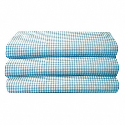 Cot Sheet Standard Gingham PK12