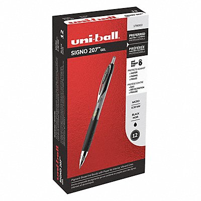 Rollerball Pens Black PK12