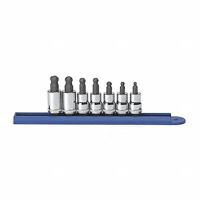 Ball Hex Bit Socket Set 3/8 In Drive