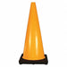 28IN YELLOW PVC TRAFFIC CONE