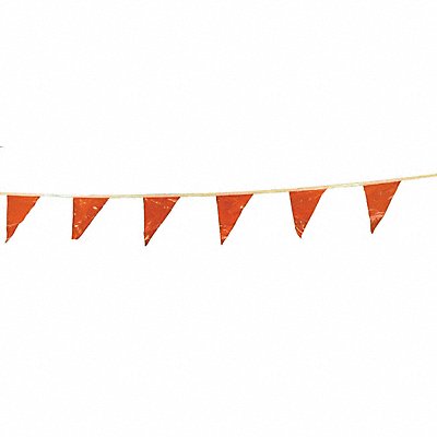 PENNANT VINYL 100FT ORANGE